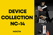 Device Mockup Collection NC-14, a Device Mockup by NOCTA SUPPLY (Thumbnail 1 of 6)