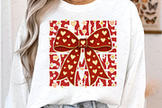 Be Mine Valentine Coquette Heart PNG, an Illustration by Libby Wishes (Thumbnail 3 of 6)