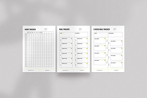 MAX Editable Fitness Planners