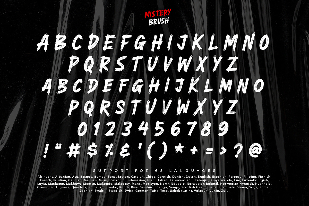 Mistery Brush, a Handwritten Font by Ditatype (Photo 9 of 10)