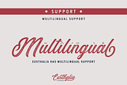 Eusthalia Typeface, a Script Font by YdhraStudio (Thumbnail 4 of 11)