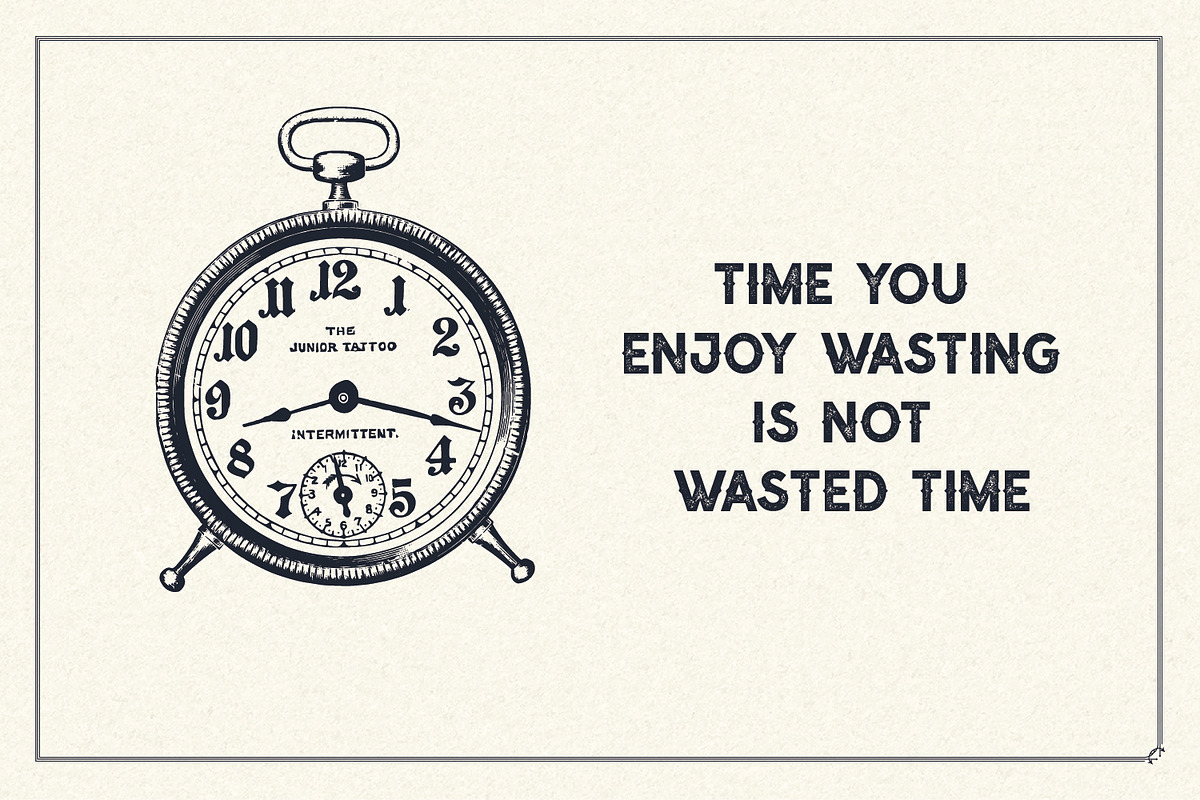 Nuevo - Vintage Adventure Font preview 2