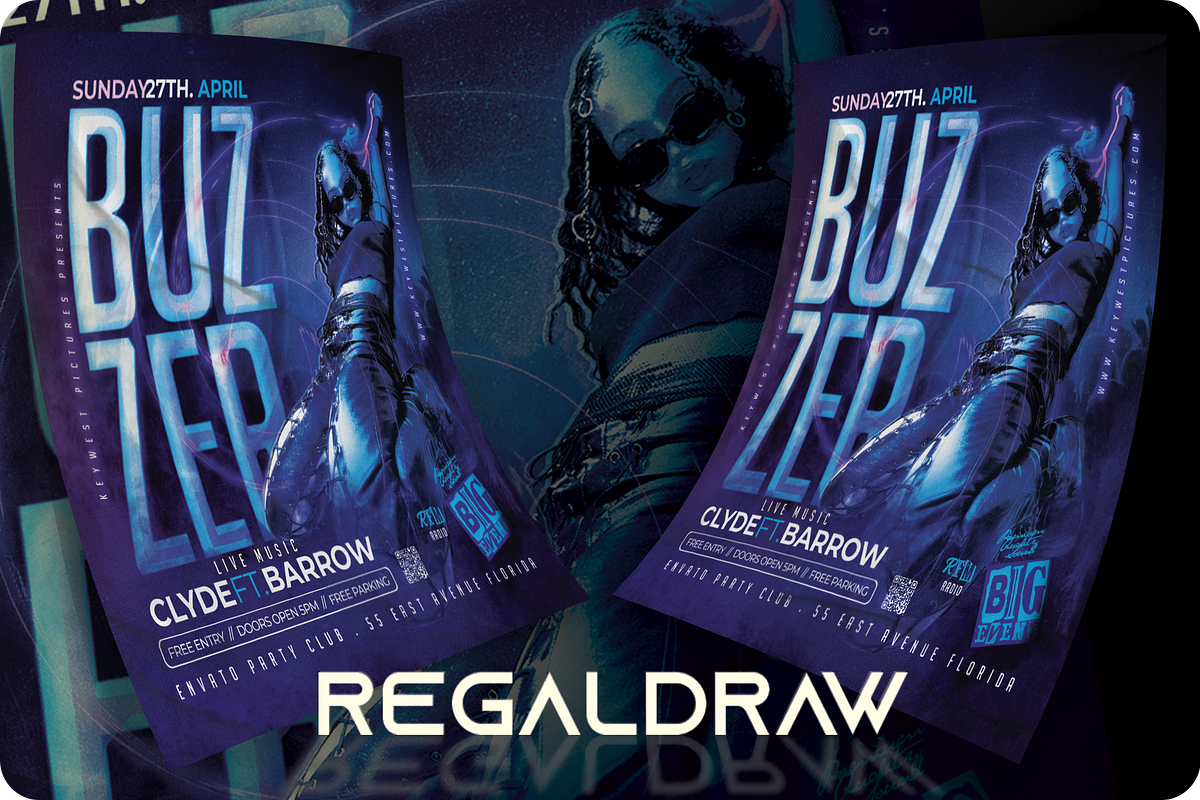 Night Club Party Flyer, a Flyer Template by regalDRAW (Photo 2 of 3)