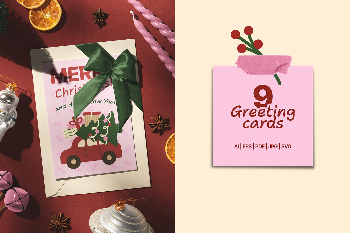 Christmas Collection, a Seasonal Illustration by Creative Gallery (Photo 2 of 11)