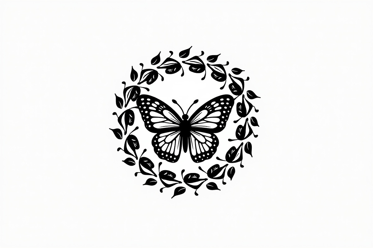 8 Butterfly Vector Collection, an Illustration by hafijul (Photo 6 of 9)