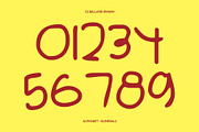 CS Ballard Drawn, a Sans Serif Font by Craft Supply Co. (Thumbnail 6 of 8)