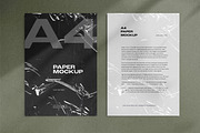 A4 Paper / Stationery Mockups 02, a Pens & Pencil Mockup by dpi (Thumbnail 7 of 11)