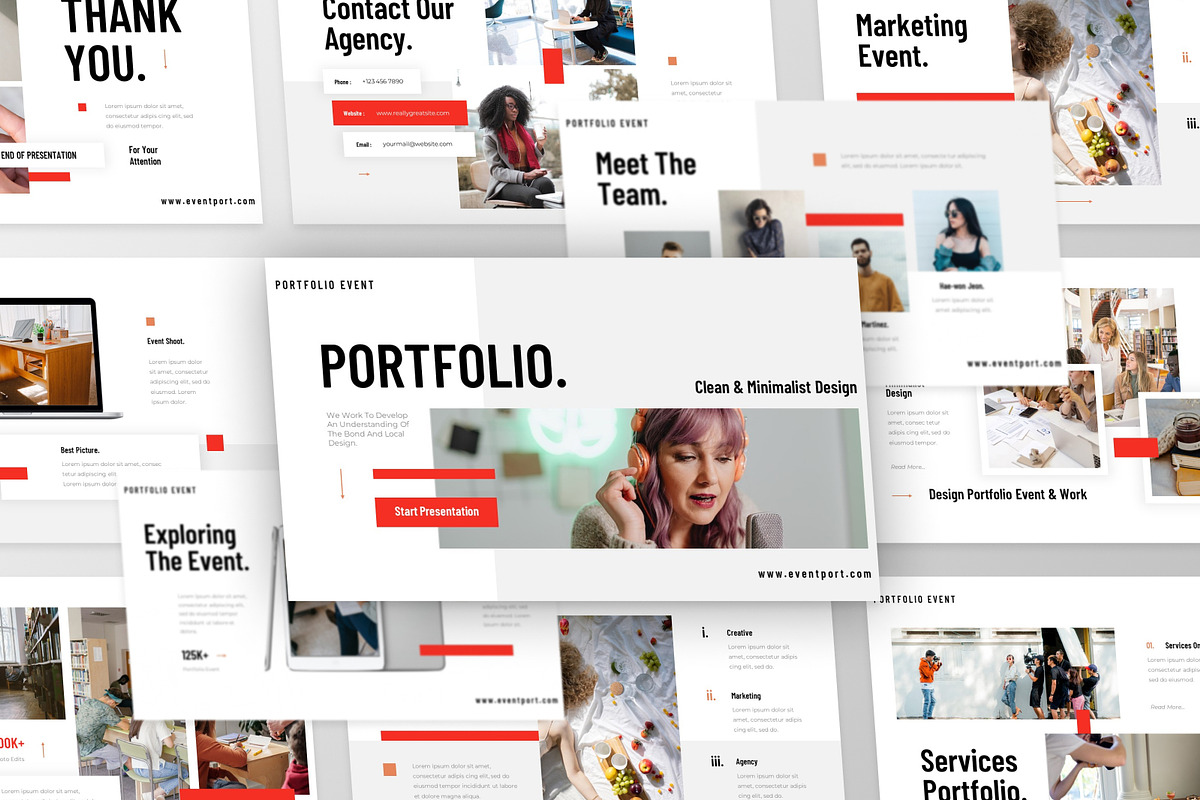 Portofolio Presentation PowerPoint, a Presentation Template by MtvtdArt (Photo 4 of 6)