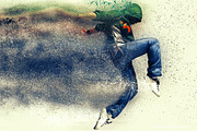 Sand Rising Photoshop Mock-ups, an Action Add-On by SlideSalad (Thumbnail 9 of 21)