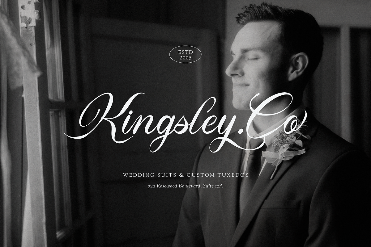 Royallique | Classic Calligraphy, a Script Font by gracetype_studio (Photo 5 of 12)