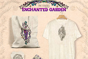 Enchanted Garden Fairies and Flowers, a Person Illustration by Ink Stories (Thumbnail 24 of 24)