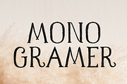 Monogramer. Hand-Drawn Serif Font, a Serif Font by LABFcreations (Thumbnail 7 of 13)