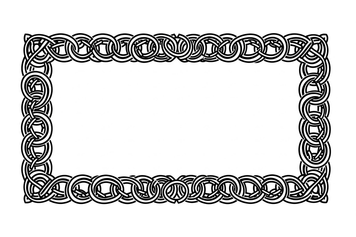 Chain Border Frame SVG Bundle, an Illustration by Designs_River (Photo 25 of 31)