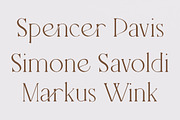 Itangiuh Display Modern Serif, a Serif Font by FinTypeStudio (Thumbnail 6 of 11)