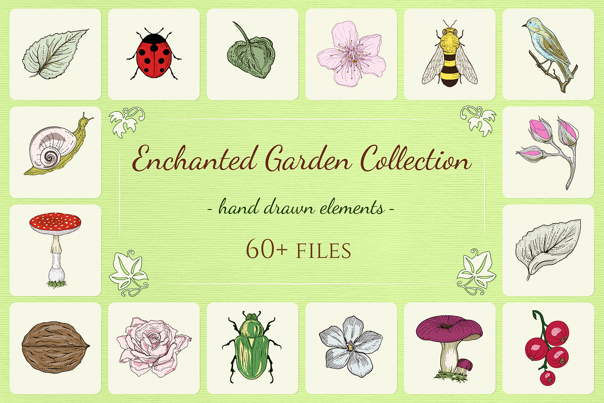 Enchanted Garden Collection, an Illustration by YvY (Photo 1 of 7)