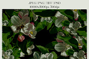 Apple Blossom - Botanical pattern, a Pattern Graphic by NNclipart (Thumbnail 11 of 12)