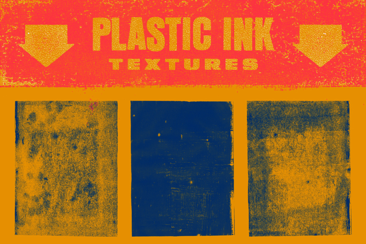 Plastic Ink | Texture Pack, a Texture Graphic by Slogan Wanted (Photo 4 of 4)