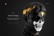 Neck Gaiter on Sculpture Mockup, a Mask Mockup by HelenStock (Thumbnail 2 of 9)