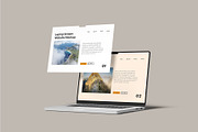 Laptop Screen Presentation Mockup, a Device Mockup by rizalamora (Thumbnail 7 of 11)