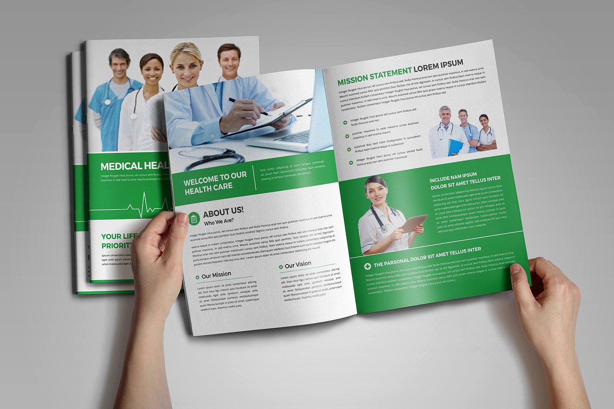 Medical Healthcare Brochure V5, a Brochure Template by JanySultana (Photo 9 of 12)