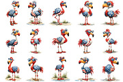 Patoric Flamingo PNG Clipart, an Illustration by OK Design (Thumbnail 3 of 6)