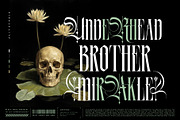 Rosella Mirakle Typeface, a Blackletter Font by alit design (Thumbnail 10 of 20)