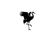 50 Heron Crane Silhouette Bundle, an Illustration by Amazin_art (Thumbnail 32 of 39)