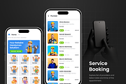 Service Booking App | ServeBook, an UI Kit Template by Opus LabWorks (Thumbnail 4 of 11)