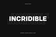 VARIEN - Modern Strong Display Font, a Sans Serif Font by Hamz Studio (Thumbnail 8 of 16)