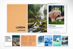 Visual Storytelling Template, a Print Template by McLittle Stock