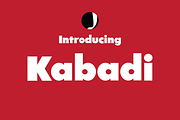 Kabadi-Big Font, a Font by Jadugar Design Studio (Thumbnail 1 of 6)