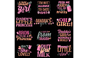 Baby Quotes SVG PNG Bundle, an Object Graphic by Digi_Design_World (Thumbnail 3 of 3)