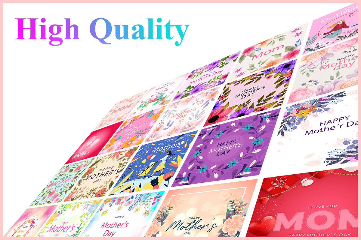 Mothers Day Background, a Decorative Illustration by Digital Studio (Photo 2 of 3)