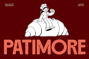 Patimore – Retro Sans Serif Font