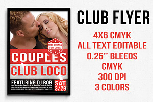 Couples Club Flyer