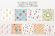 Cakes. Sweet watercolor clipart, a Decorative Illustration by a_ptichkina (Thumbnail 10 of 11)