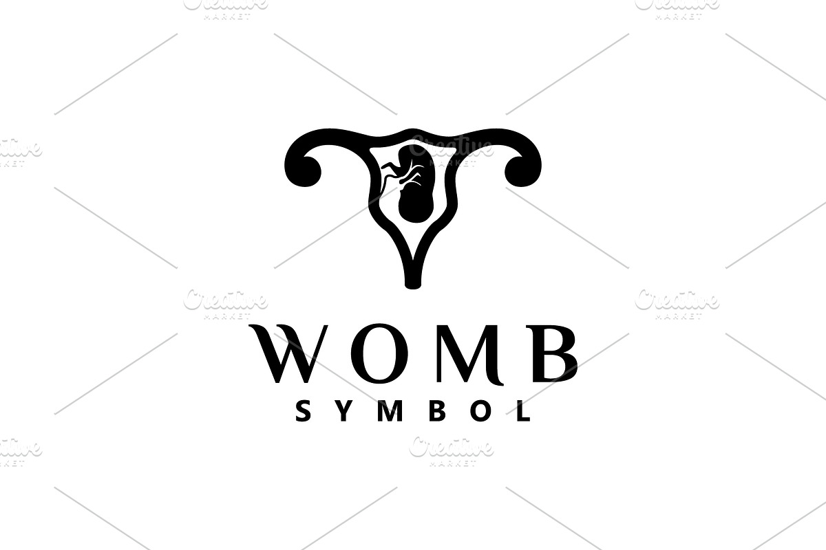 Mother's Womb Symbol Logo, a Branding & Logo Template by Atlantis X Nurman Arbai (Photo 2 of 2)