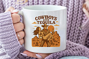 Cowboys and tequila PNG, an Illustration by DreamCafeArt (Thumbnail 5 of 7)