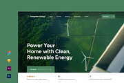 Hero - Eco Energy Business, a Design Template by Petr Bilek (Thumbnail 1 of 2)