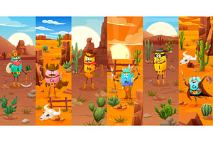 Cartoon vitamins characters, a Healthcare Illustration by Vector Tradition