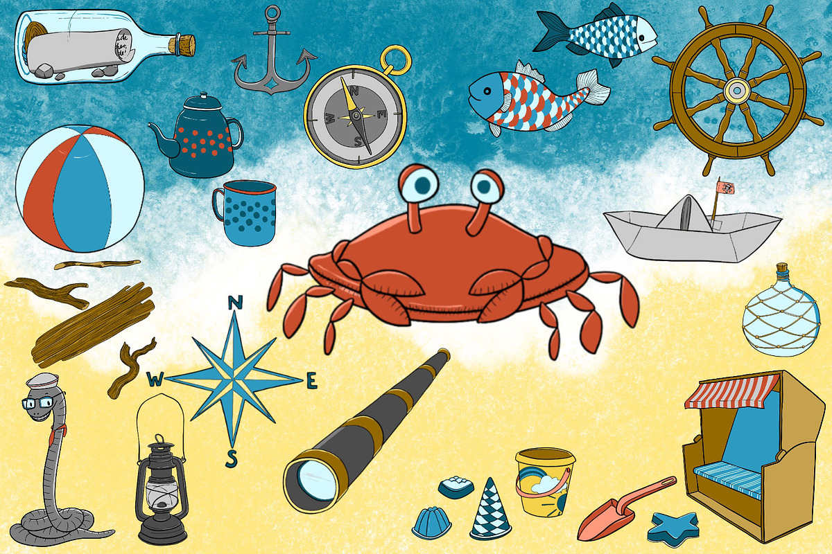 AHOI sailor - Maritime Illustrations, an Animal Illustration by LAFOLO (Photo 3 of 6)