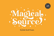 Magical Source - Stylish font, a Serif Font by Java pep (Thumbnail 1 of 15)