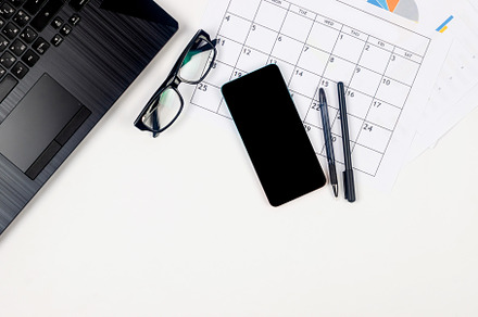 Working set for analyzing statistics and results of last year. C, a Business Photo by vimart
