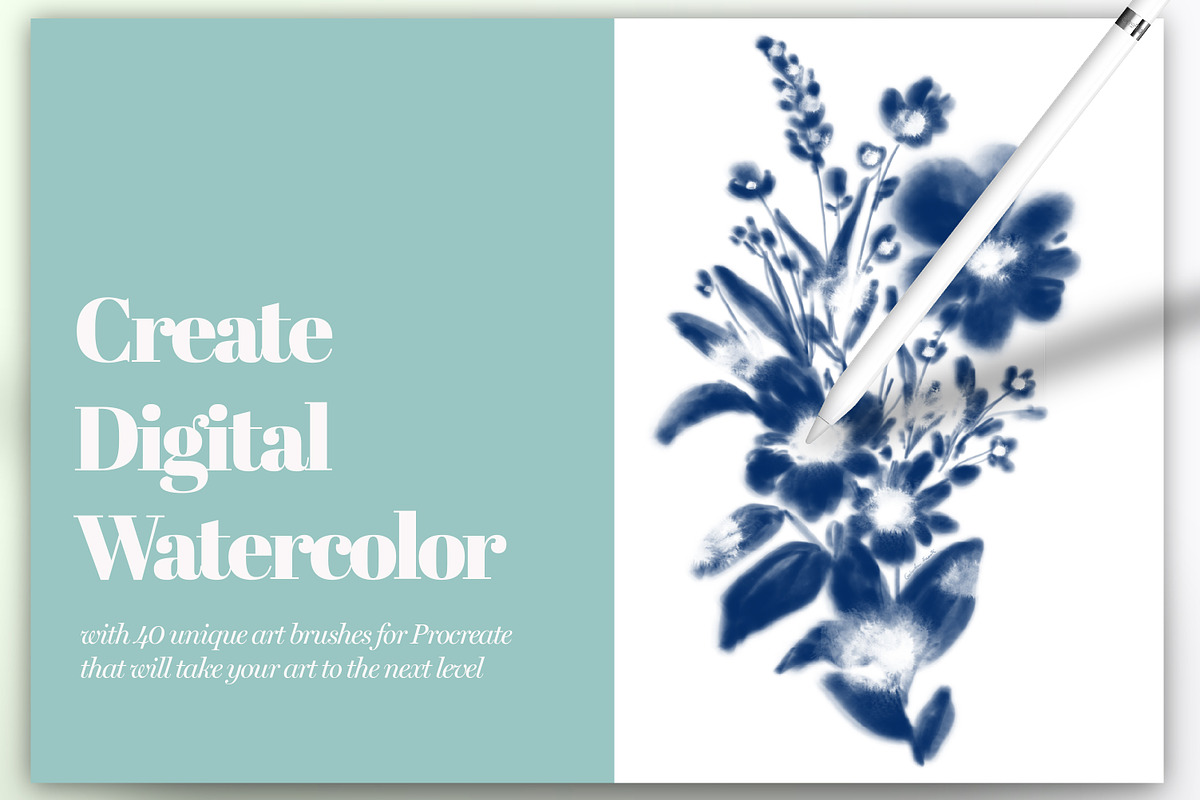100 + Art Brushes for Procreate, a Brush Add-On by The_Brush_Shop (Photo 9 of 14)