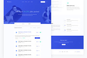Emejob — Vacancy PSD Template, an App Template by artemmashirov (Thumbnail 2 of 3)