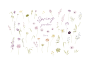 SPRING GARDEN - hand-painted Flowers, a Decorative Illustration by Youksy (Thumbnail 3 of 12)