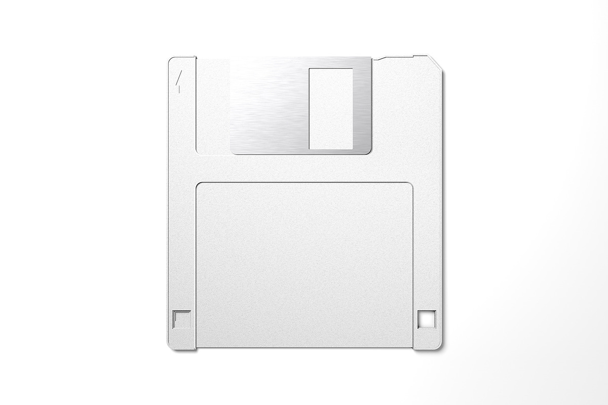 Floppy Disk Mockup, a Product Mockup by Mockup Gang (Photo 3 of 4)