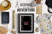 Science and Adventure, a Decorative Illustration by kateja (Thumbnail 1 of 11)