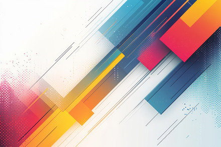 Abstract background with colorful ge, an Abstract Photo by Pixeness