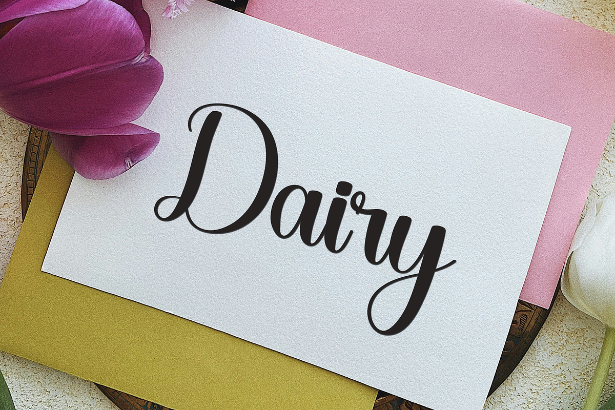 Blink, a Script Font by FreshTypeINK (Photo 8 of 8)